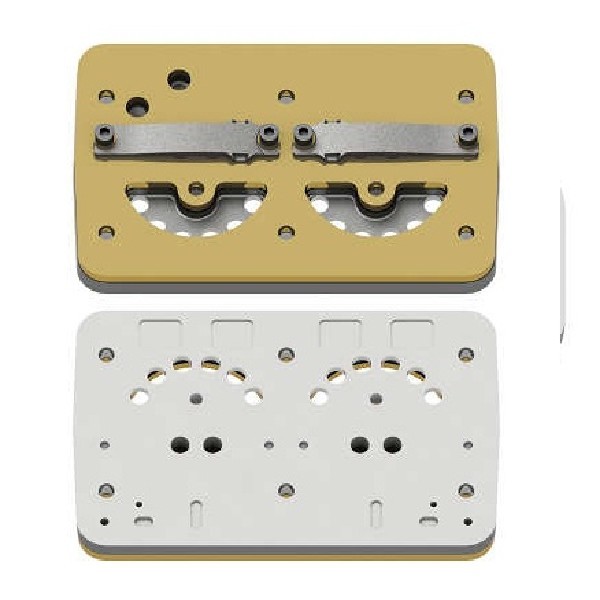  | PLACA INTERMEDIARIA CABECOTE COMPRESSOR AR SC/VOLVO 2 CIL. 88MM - GOV