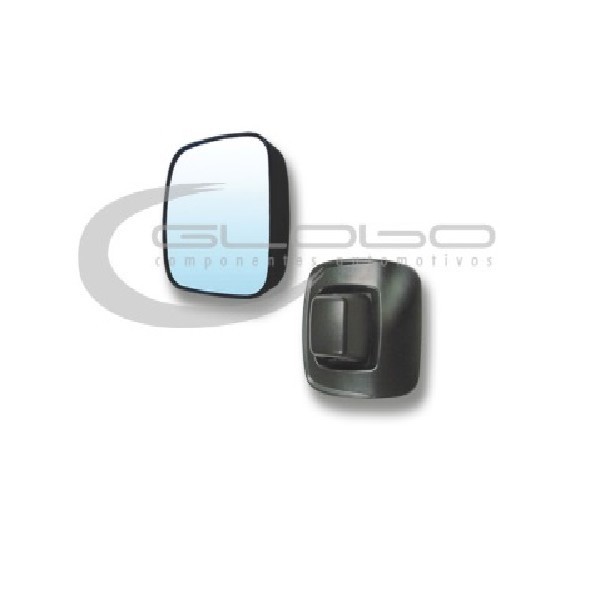  | ESPELHO RETROVISOR AUXILIAR LD/LE MB ATEGO/AXOR C/DESEMBACADOR