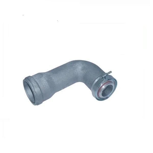  | CURVA ALUMINIO TURBINA MB 1113/1313/352/366 S/FLANGE C/ABRACADEIRA