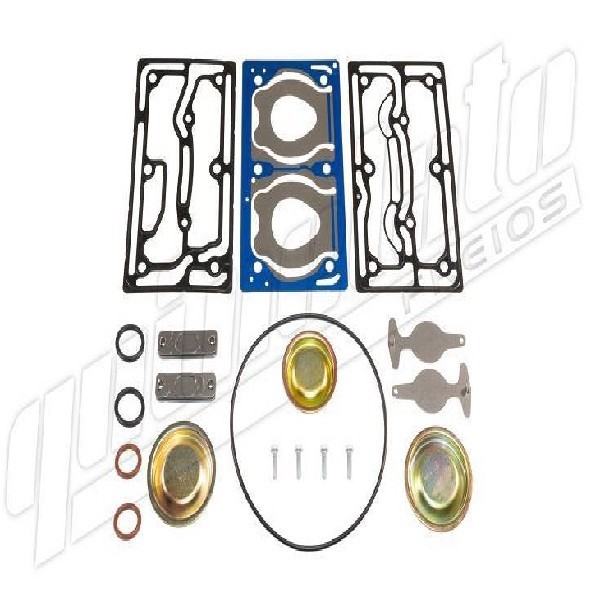  | REPARO CABECOTE COMPRESSOR AR VOLVO FH 540/750/D13 2 CIL 85MM