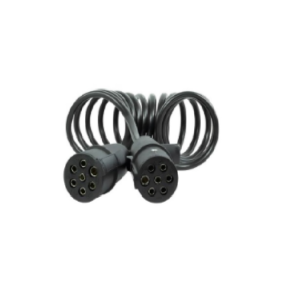  | CHICOTE ELETRICO ESPIRAL CAVALO/CARRETA 7 POLOS 5.5 METROS C/TOMADA - MODERNA FINA