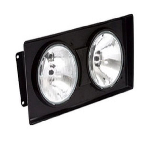  | FAROL LD VW 12/13/14/16/18310/40300/TITAN LE 00/02 USA LAMPADA H1 - MOLDURA PRETA