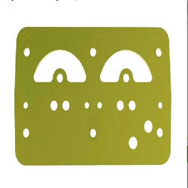  | PLACA INTERMEDIARIA CABECOTE COMPRESSOR AR SC 114/124 2 CIL 88MM