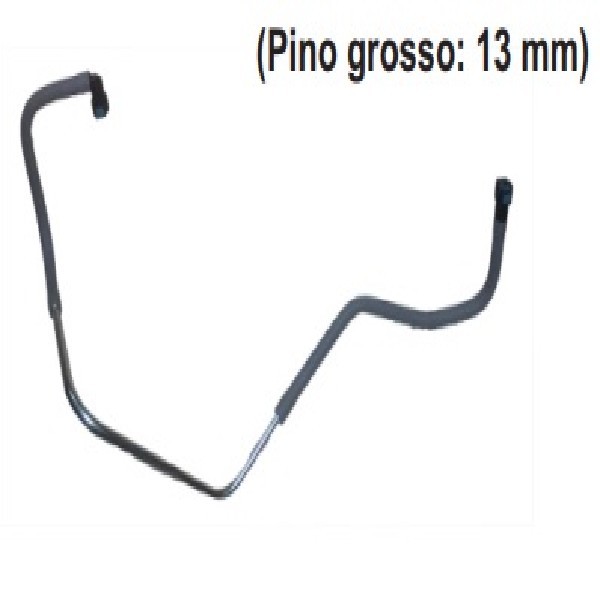  | TUBO SAIDA AGUA COMPRESSOR AR VW/CARGO PINO 13MM