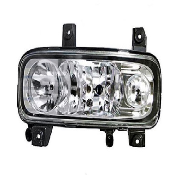  | FAROL LD MB ATEGO 10/12 USA LAMPADAS H1/H1/H7 C/AUXILIAR NEBLINA LENTE LISA