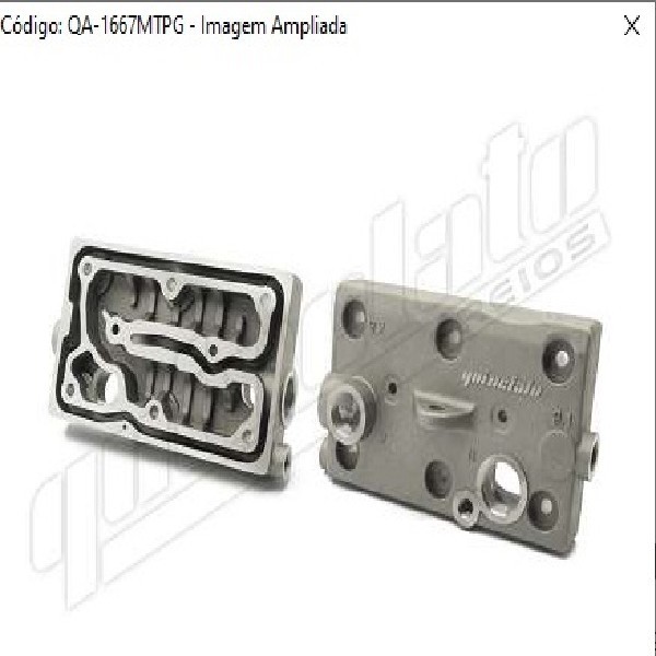  | TAMPA CABECOTE COMPRESSOR AR FH13/FH16 85MM REGULADO