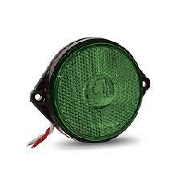  | LANTERNA LATERAL CARRETA VERDE C/CABOS - LED