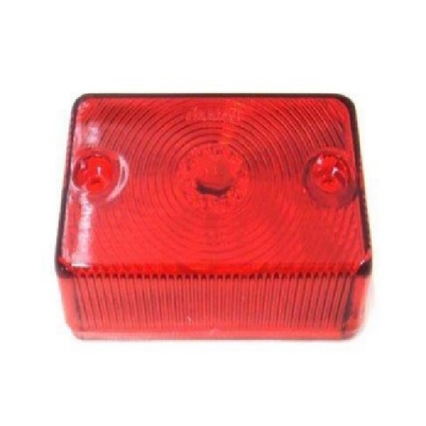  | LENTE LANTERNA LATERAL CARRETA VERMELHA- TIJOLINHO