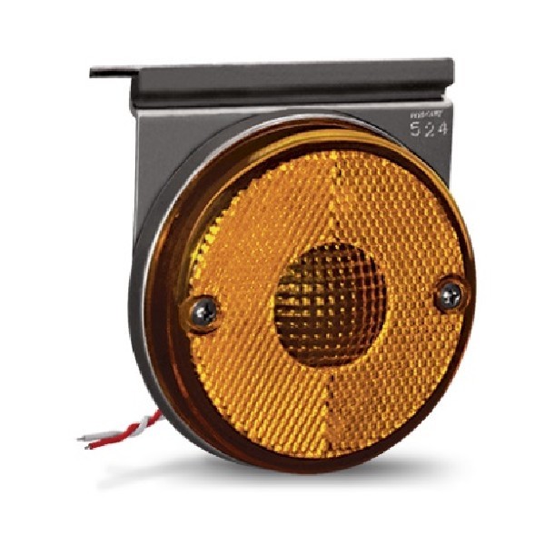  | LANTERNA LATERAL CARRETA RANDON C/SUPORTE AMARELA