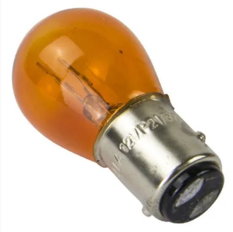  | LAMPADA 2 POLOS 24V 21 X 5W DESENCONTRADOS - AMARELA