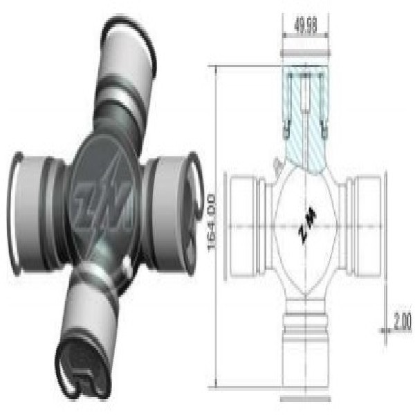  | CRUZETA CARDAN SC 112/113 50X164 CAIXA 10M