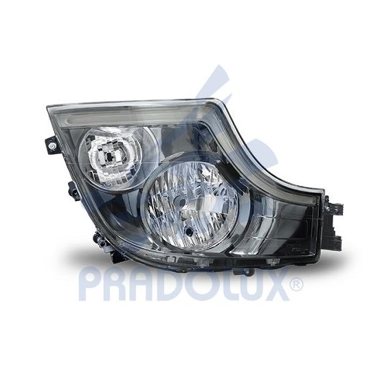  | FAROL LD MB ACTROS 20/. C/MASCARA NEGRA