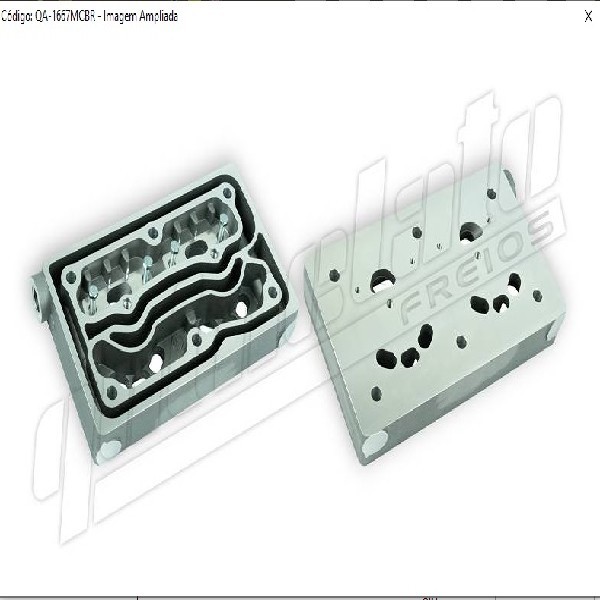  | CABECOTE COMPRESSOR AR MB AXOR 2036/2644 85MM REGULADO