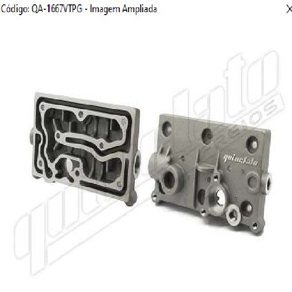  | TAMPA CABECOTE COMPRESSOR AR FH D13 85MM REGULADO