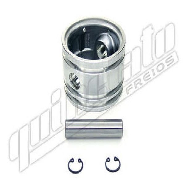  | PISTAO S/ANEIS COMPRESSOR AR VARGA SC/VOLVO/VW 5 ANEIS ANTIGO USA QA122A