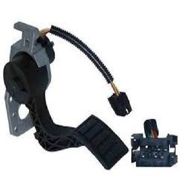  | PEDAL ACELERADOR VOLVO FH/NH/FM D12 C/SENSOR RETANGULAR 5 PINOS