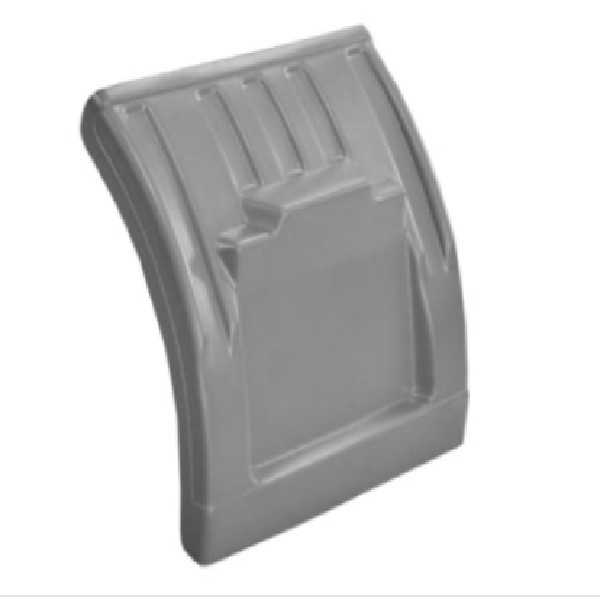  | MEIO PARALAMA TR LD / LE SC 112/113 - PARTE TR - CINZA CLARO