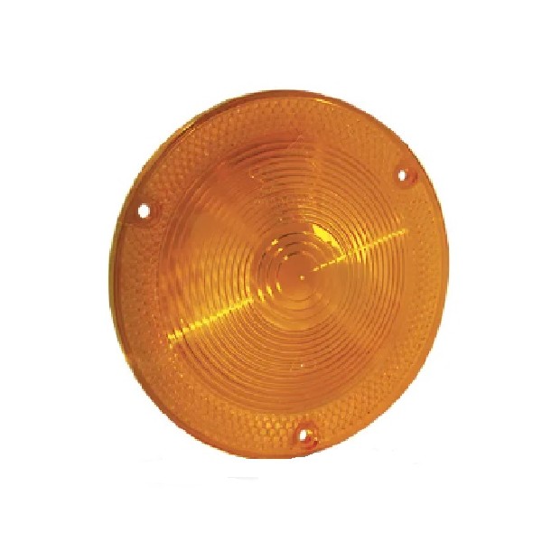  | LENTE LANTERNA LATERAL CARRETA AMARELA - REDONDA