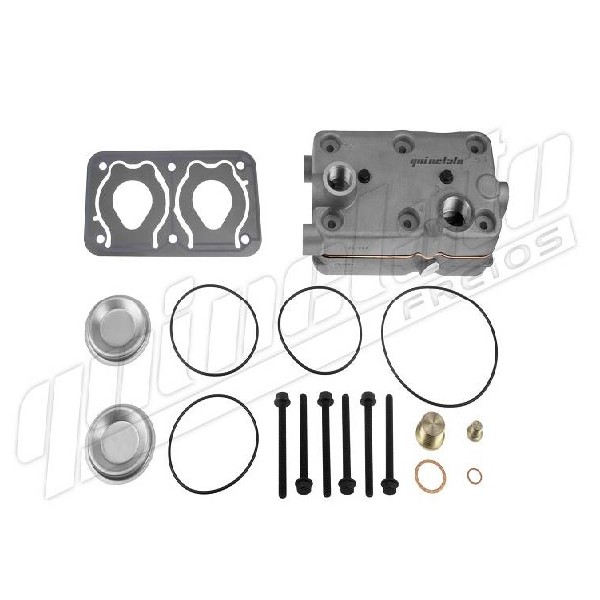  | CABECOTE COMPRESSOR AR MB 1725/O500/AXOR/457 85MM REGULADO - 14MM MONTADO
