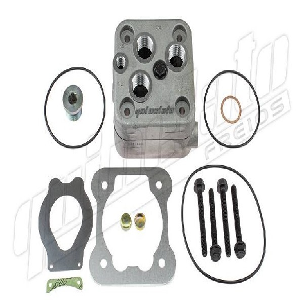  | CABECOTE COMPRESSOR AR MB 712C/1215C/2423/1938/904/906/457 85MM - MONTADO