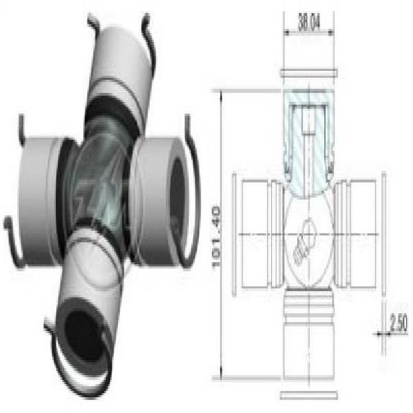  | CRUZETA CARDAN MB 608/1113/1313/1513/2013 38X98