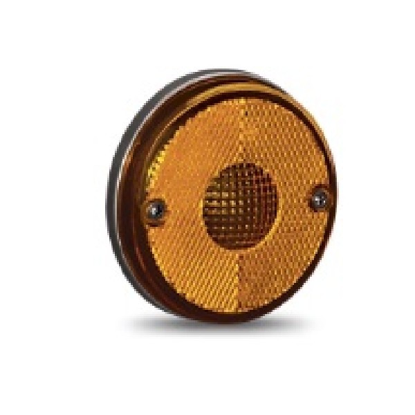  | LANTERNA LATERAL CARRETA RANDON C/CONECTOR AMARELA