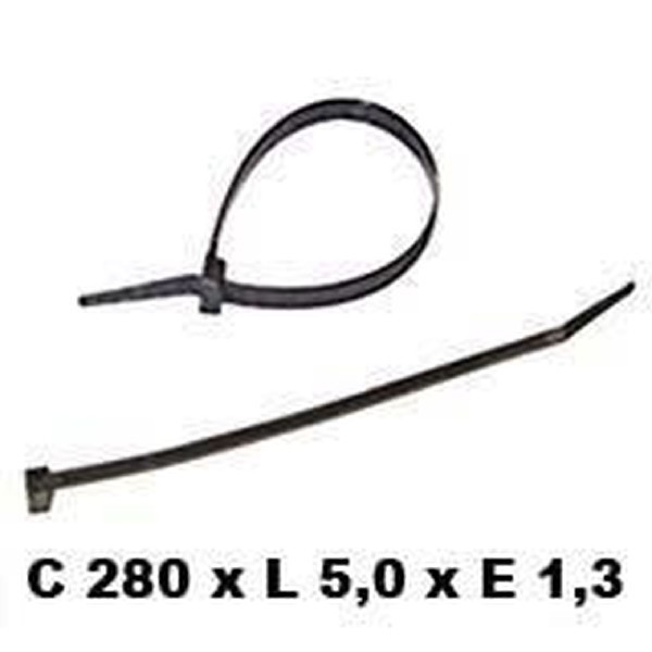  | ABRACADEIRA PLASTICA 300MM PACOTE C/100 3,6 LARG