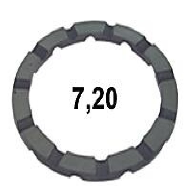  | ANEL BIPARTIDO PINHAO MB 1519/1520 7,20MM