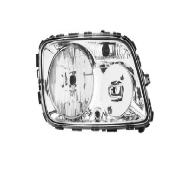  | FAROL LD MB ACTROS 09/16 USA LAMPADAS H1/H7