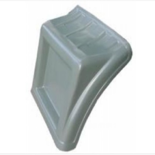  | MEIO PARALAMA TR MB 1935/1938/1944 - PARTE TR - CINZA CLARO