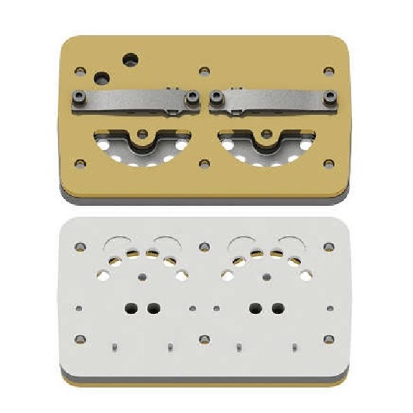  | PLACA INTERMEDIARIA CABECOTE COMPRESSOR AR VOLVO FH/NH/FM 2 CIL. 88MM - REG