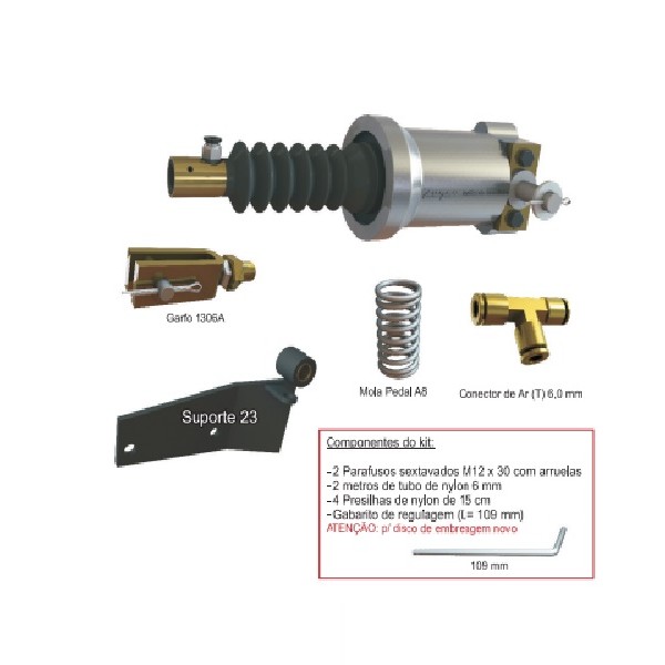  | SERVO EMBREAGEM AGRALE/VOLARE MA12/MA14/MA15