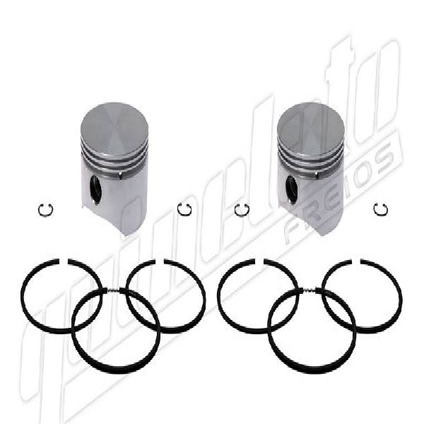  | PISTAO C/ ANEIS COMPRESSOR AR STRALIS/SC 124 S5 09/ EMB C/2 0,20
