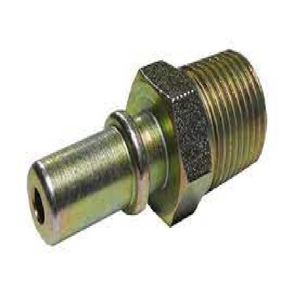  | CONECTOR COMPRESSOR AR / COMBUSTIVEL RETO  PINO 13MM ROSCA 1/2MM