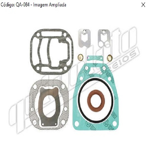  | REPARO CABECOTE COMPRESSOR AR TECTOR/EUROCARGO 75MM 1 CIL