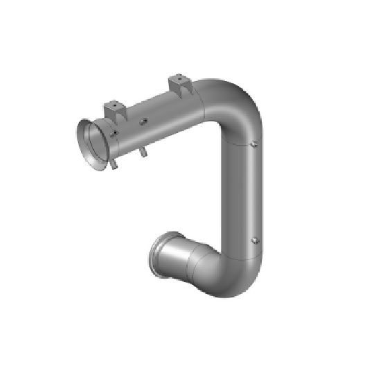  | TUBO ESCAPE SAIDA CATALIZADOR VOLVO VM 330 12/22 EURO 5