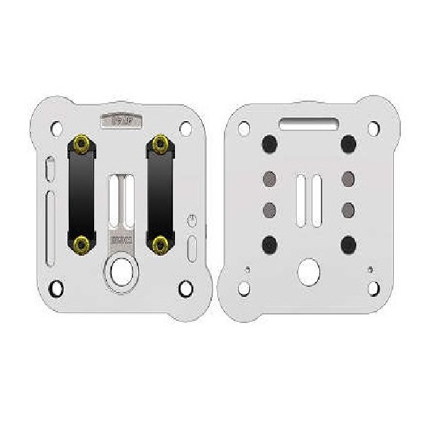  | PLACA INTERMEDIARIA CABECOTE COMPRESSOR AR COMPRESSOR AR SC 114/124 1CIL  LK39