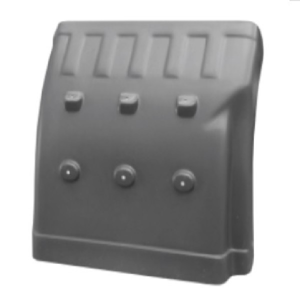  | MEIO PARALAMA TR LE / DT LD SC 114/124/S4 - GRAFITE