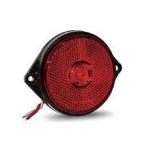  | LANTERNA LATERAL CARRETA VERMELHA C/CABOS - LED