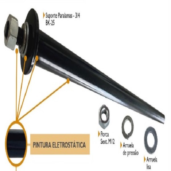  | SUPORTE PARALAMA TR MB 709/710/912/VW 690/790/8140/8150/9150/DELIVIRY/CARGO 814/815/915/AGRALE