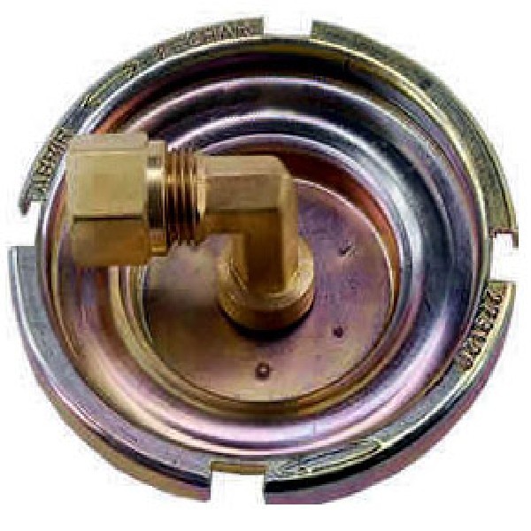  | TAMPA INFERIOR TANQUE SC 112/113  C/CONEXAO P/TUBO 10MM