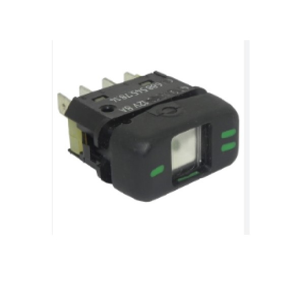  | BOTAO TECLA FAROL/  FREIO MOTOR MB 709/912/1214/1618/2318 12V