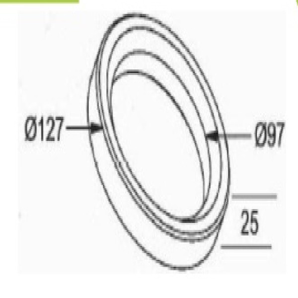  | PISTA CUBO CARRETA GUERRA 127X97X25