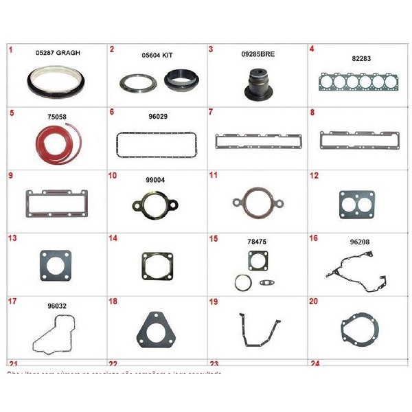  | JOGO JUNTA MOTOR CUMMINS SC 8.3 93/06 CPL