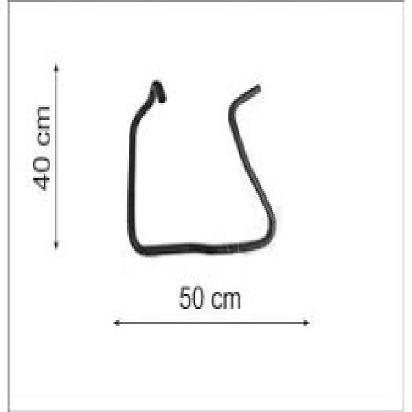  | MANGUEIRA RADIADOR AO BLOCO MB 2423/2426/ATEGO 16MM INTERNO