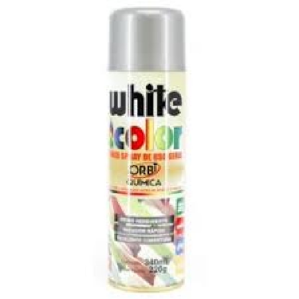 | TINTA SPRAY PRATA FOSCO 340ML