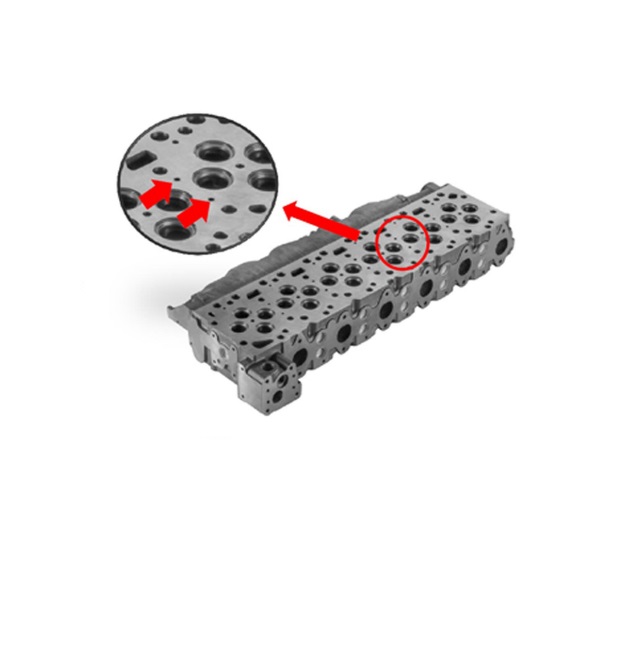  | CABECOTE MOTOR VW/CARGO/ EUROCARGO QSBE/ISBE 6 CIL