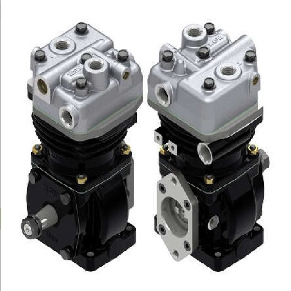  | COMPRESSOR AR F12000/F14000 X10 6 CIL LK38 C/ ACOPLAMENTO P/BOMBA - OBS NUMERO SERIE