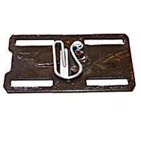  | PLACA BLOQUEIO TAMPA CAIXA CAMBIO MB 608/708 - RATOEIRA