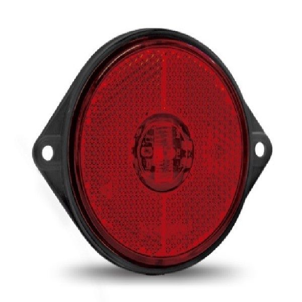  | LANTERNA LATERAL CARRETA VERMELHA C/CABOS - LED